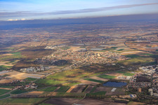 Vue aérienne de Limburgerhof dans le département Rhénanie-Palatinat, Allemagne