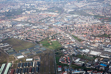 Photographie aérienne de Quartier Käfertal in Mannheim dans le département Bade-Wurtemberg, Allemagne