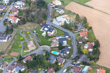 Quartier Gundernhausen in Roßdorf dans le département Hesse, Allemagne hors des airs