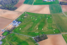Photographie aérienne de Terrain de golf à Groß-Zimmern dans le département Hesse, Allemagne