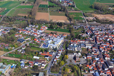 Vue aérienne de Centre pour seniors Haus Priska/Mission Life à Dieburg dans le département Hesse, Allemagne