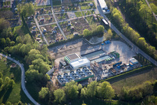 Vue oblique de Parc du State Garden Show à Landau in der Pfalz dans le département Rhénanie-Palatinat, Allemagne