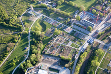 Vue aérienne de Salon national des jardins 2015 à Landau in der Pfalz dans le département Rhénanie-Palatinat, Allemagne