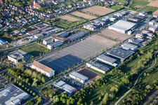 Quartier Queichheim in Landau in der Pfalz dans le département Rhénanie-Palatinat, Allemagne hors des airs