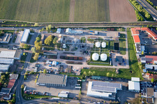Vue oblique de Zone industrielle Nord à Landau in der Pfalz dans le département Rhénanie-Palatinat, Allemagne