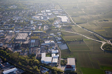 Zone industrielle Nord à Landau in der Pfalz dans le département Rhénanie-Palatinat, Allemagne d'en haut