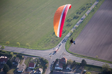 Photographie aérienne de Quartier Rheindürkheim in Worms dans le département Rhénanie-Palatinat, Allemagne