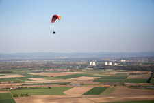 Photographie aérienne de Mettenheim dans le département Rhénanie-Palatinat, Allemagne