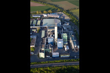 Photographie aérienne de Zone industrielle et commerciale PAS DE LUI à Biebesheim am Rhein dans le département Hesse, Allemagne