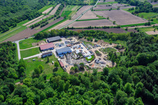 Vue oblique de Palatinum aménagement paysager et conception de jardins à Hagenbach dans le département Rhénanie-Palatinat, Allemagne