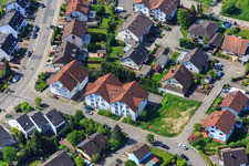 Photographie aérienne de Rue Drachenfels à Hagenbach dans le département Rhénanie-Palatinat, Allemagne