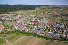 Vue aérienne de Saline à Bad Dürkheim dans le département Rhénanie-Palatinat, Allemagne