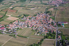 Vue aérienne de Quartier Ungstein in Bad Dürkheim dans le département Rhénanie-Palatinat, Allemagne