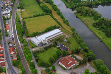 Vue aérienne de Afripellet GmbH à Schonungen dans le département Bavière, Allemagne
