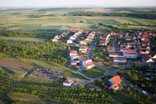 Quartier Lindach in Kolitzheim dans le département Bavière, Allemagne hors des airs