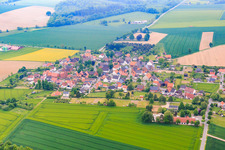 Vue aérienne de Sommersell dans le département Rhénanie du Nord-Westphalie, Allemagne