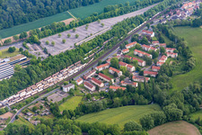 Vue aérienne de Siège social de BHW à Hameln dans le département Basse-Saxe, Allemagne