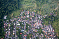 Vue aérienne de Quartier Sulzbach in Malsch dans le département Bade-Wurtemberg, Allemagne