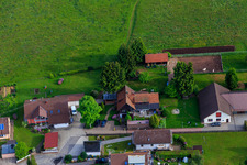 Haras Dobel à Dobel dans le département Bade-Wurtemberg, Allemagne depuis l'avion