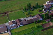 Haras Dobel à Dobel dans le département Bade-Wurtemberg, Allemagne d'en haut
