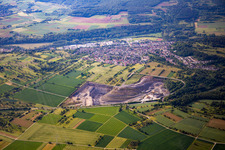 Vue aérienne de Quartier Enzberg in Mühlacker dans le département Bade-Wurtemberg, Allemagne