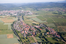 Photographie aérienne de Quartier Drusweiler in Kapellen-Drusweiler dans le département Rhénanie-Palatinat, Allemagne