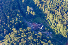 Vue aérienne de Kurtalstr à Bad Bergzabern dans le département Rhénanie-Palatinat, Allemagne