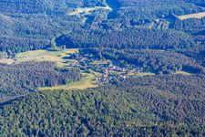 Birkenhördt dans le département Rhénanie-Palatinat, Allemagne hors des airs