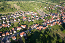 Enregistrement par drone de Lembach dans le département Bas Rhin, France
