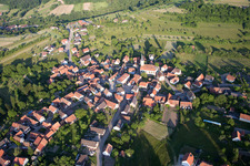 Wingen dans le département Bas Rhin, France hors des airs