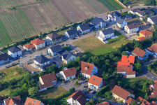 Photographie aérienne de Dans le jardin du presbytère à Zeiskam dans le département Rhénanie-Palatinat, Allemagne