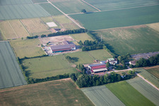 Vue aérienne de Quartier Ottersheim in Ottersheim bei Landau dans le département Rhénanie-Palatinat, Allemagne
