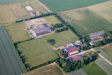 Photographie aérienne de Quartier Ottersheim in Ottersheim bei Landau dans le département Rhénanie-Palatinat, Allemagne