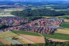 Vue aérienne de Anneau Sud à Kuhardt dans le département Rhénanie-Palatinat, Allemagne