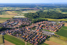 Vue aérienne de Anneau Sud à Kuhardt dans le département Rhénanie-Palatinat, Allemagne