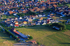 Vue aérienne de Nouvelle zone de développement Pfarrer-Anselmann-Straße à Hatzenbühl dans le département Rhénanie-Palatinat, Allemagne