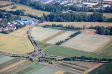 Vue aérienne de Landau in der Pfalz dans le département Rhénanie-Palatinat, Allemagne