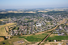 Photographie aérienne de Montoire-sur-le-Loir dans le département Loir et Cher, France
