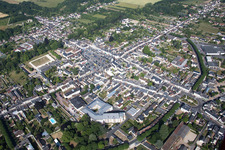 Montoire-sur-le-Loir dans le département Loir et Cher, France vue d'en haut