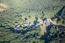 Photographie aérienne de Orchaise, Château du Guérinet à Valencisse dans le département Loir et Cher, France