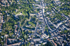 Photographie aérienne de Onzain dans le département Loir et Cher, France