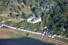 Chaumont-sur-Loire dans le département Loir et Cher, France hors des airs