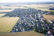 Vue aérienne de Saint-Sulpice-de-Pommeray dans le département Loir et Cher, France