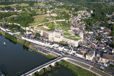 Image drone de Nazelles-Négron dans le département Indre et Loire, France