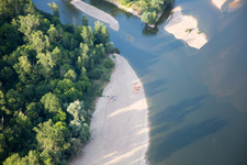Photographie aérienne de Limeray dans le département Indre et Loire, France