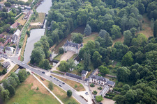 Vitry-aux-Loges dans le département Loiret, France d'en haut