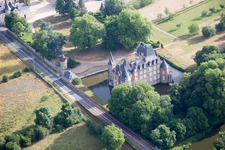 Combreux dans le département Loiret, France d'en haut