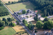 Combreux dans le département Loiret, France hors des airs