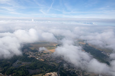 Vue aérienne de Montargis dans le département Loiret, France