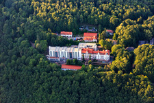 Clinique spécialisée Eußerthal dans la forêt à Eußerthal dans le département Rhénanie-Palatinat, Allemagne d'en haut